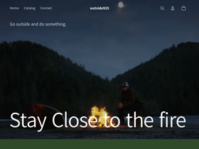 outside925.life homepage screenshot