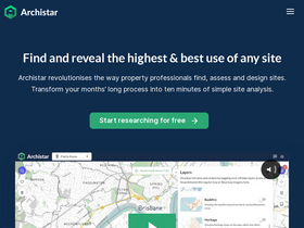 'archistar.ai' screenshot