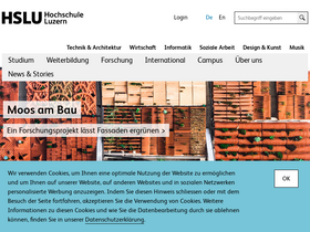 'hslu.ch' screenshot