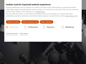 'siemens-healthineers.com' screenshot