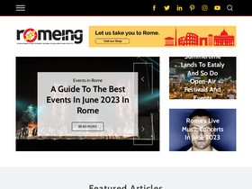 'romeing.it' screenshot