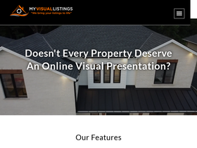 'myvisuallistings.com' screenshot