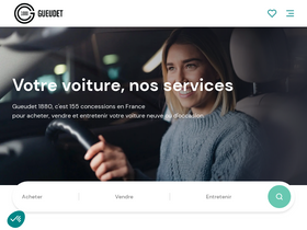'gueudet.fr' screenshot