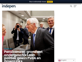 'indepen.nl' screenshot
