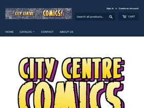 citycentrecomics.com homepage screenshot