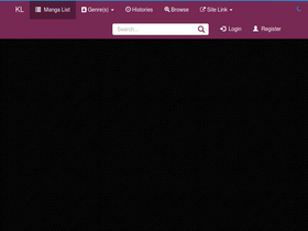 'klmanga.com' screenshot