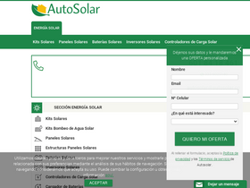 'autosolar.co' screenshot