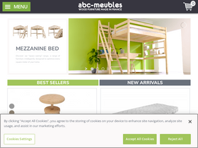 'abc-meubles.com' screenshot