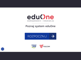 'eduone.pl' screenshot