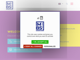 'montpellier-bs.com' screenshot