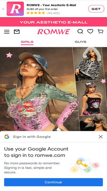 au.romwe.com