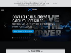 'sterkinekor.com' screenshot