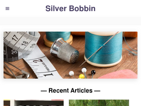 'silverbobbin.com' screenshot