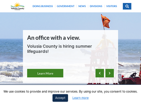'volusia.org' screenshot