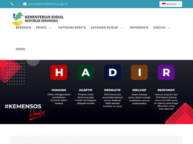 'advokasihukum.kemensos.go.id' screenshot