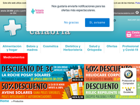 'farmaciacalabria.com' screenshot