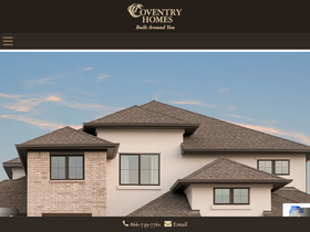 'coventryhomes.com' screenshot