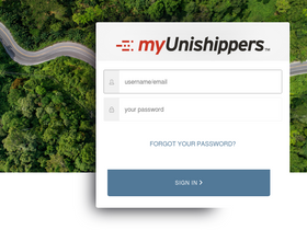 'myunishippers.com' screenshot