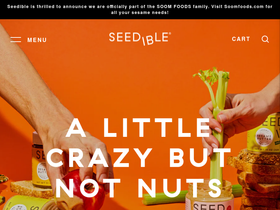 eatseedible.com homepage screenshot
