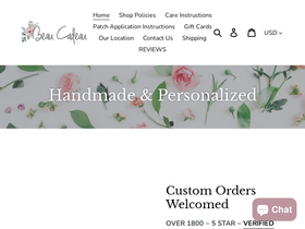 beaucadeau.ca homepage screenshot