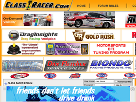 'classracer.com' screenshot