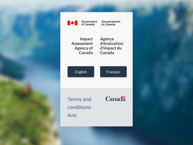 'iaac-aeic.gc.ca' screenshot