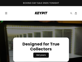 KeyPit website screenshot