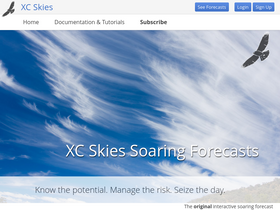 'xcskies.com' screenshot