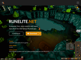 'runelite.net' screenshot