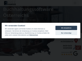 'freefinance.at' screenshot