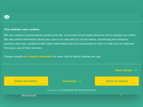 'parentia.be' screenshot