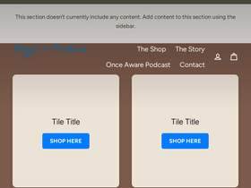 esrathelabel.com homepage screenshot