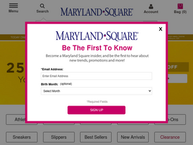 'marylandsquare.com' screenshot