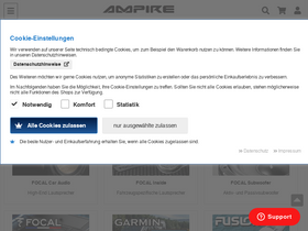 'ampire.de' screenshot