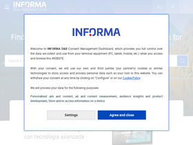 'informa.es' screenshot
