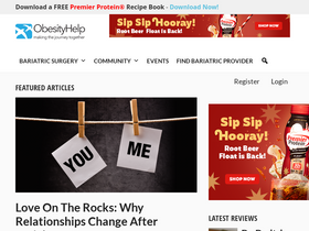 'obesityhelp.com' screenshot