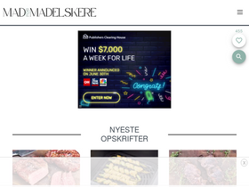 'madformadelskere.dk' screenshot