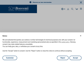 'sdabocconi.it' screenshot