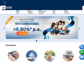 'bajajhousingfinance.in' screenshot