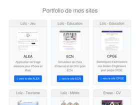 'loic.website' screenshot