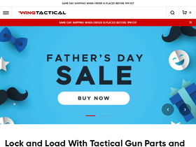 'wingtactical.com' screenshot