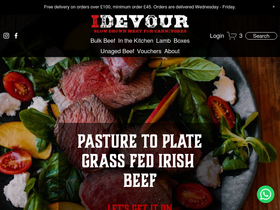 idevour.com homepage screenshot
