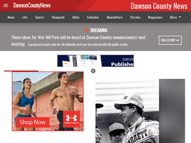 'dawsonnews.com' screenshot