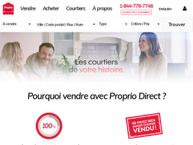 'propriodirect.com' screenshot