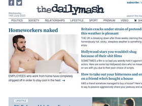 'thedailymash.co.uk' screenshot