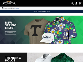 'collegefootballstore.com' screenshot