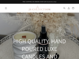 jscollection.com.au homepage screenshot