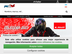 'ramirezmoto.es' screenshot