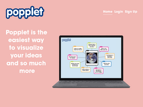 'popplet.com' screenshot