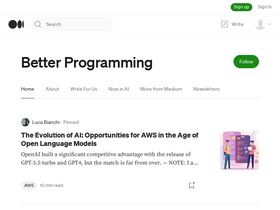 'betterprogramming.pub' screenshot